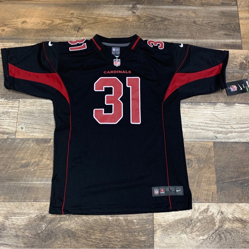 Arizona Cardinals David Johnson #31 Jersey Youth L  14/16 Color Rush Black NFL